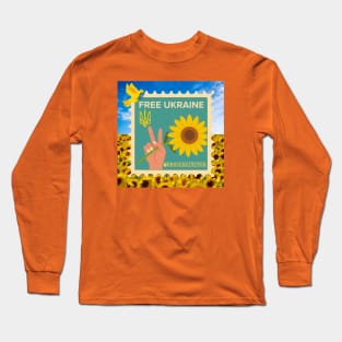 Free Ukraine Long Sleeve T-Shirt